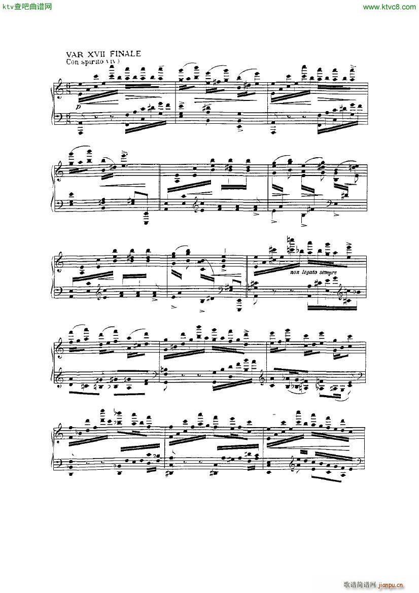 Friedman op 47b Paganini Studien()14