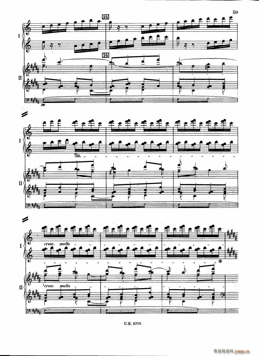 Bartok SZ 83 Piano Concerto 1 2p reduct ()16