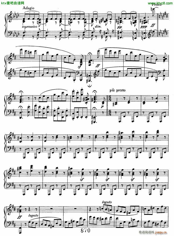 Beethoven op 77 Fantasia in g()5