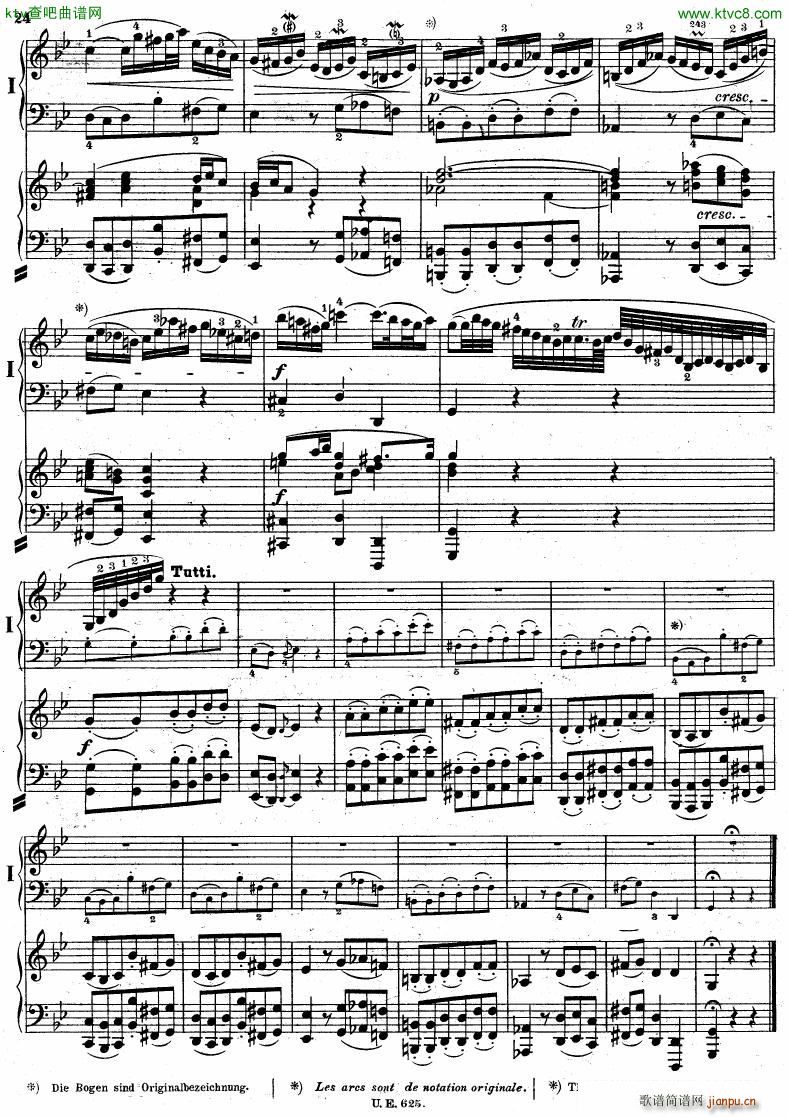 Bach JS BWV 1052 Keyboard Concerto in d ed R ntgen()25