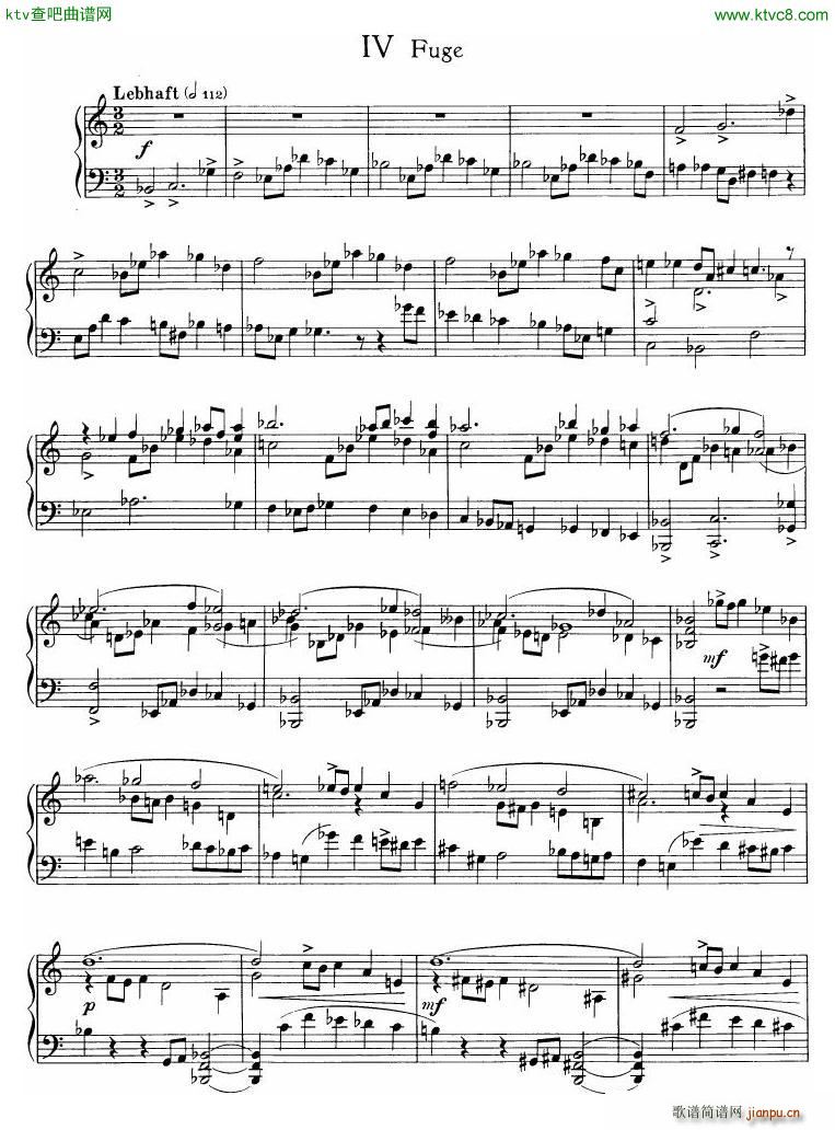Hindemith Piano Sonata No 3()17