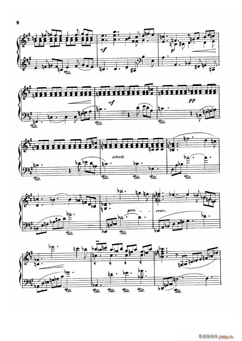 Albeniz op 72 Piano Sonata no 4()8