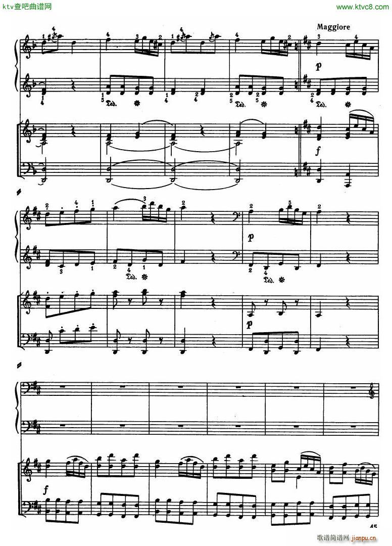 Haydn Piano Concerto in D Major 2pf()43