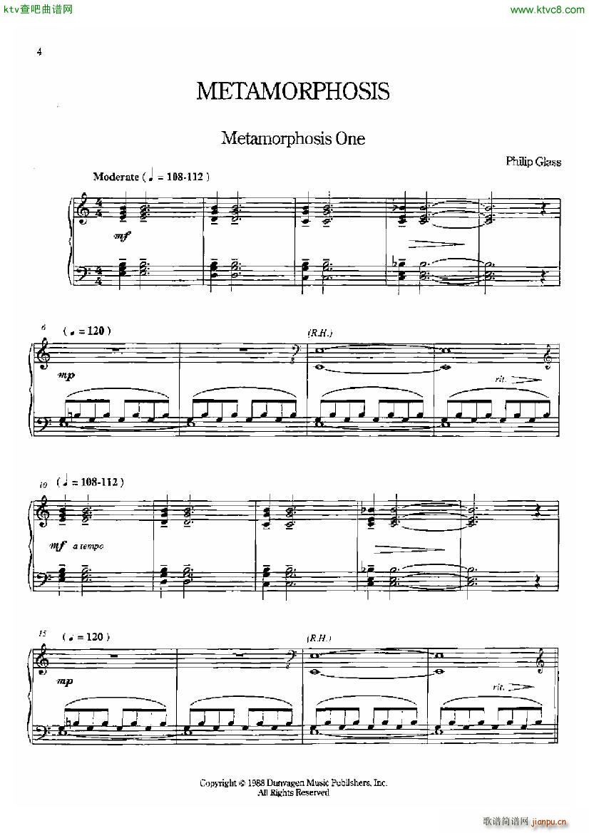 Glass Metamorphosis()1