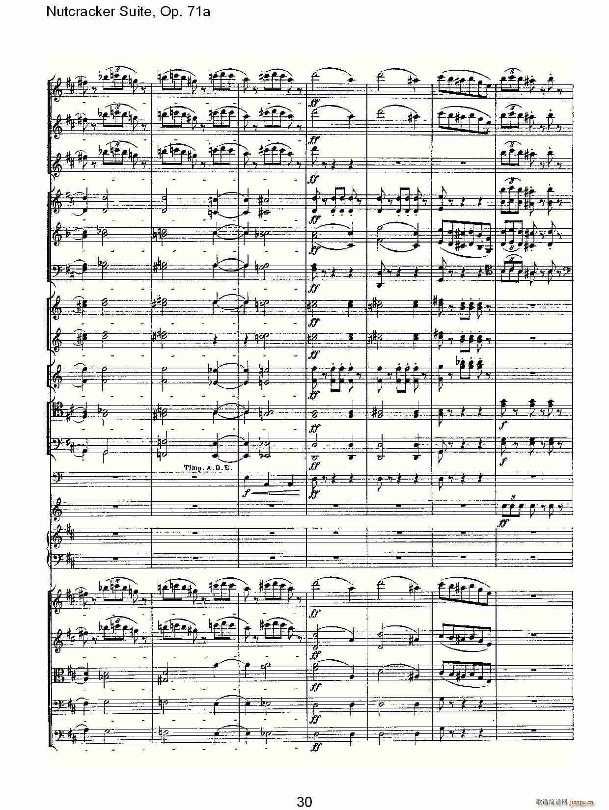 Nutcracker Suite, Op.71a(ʮּ)30