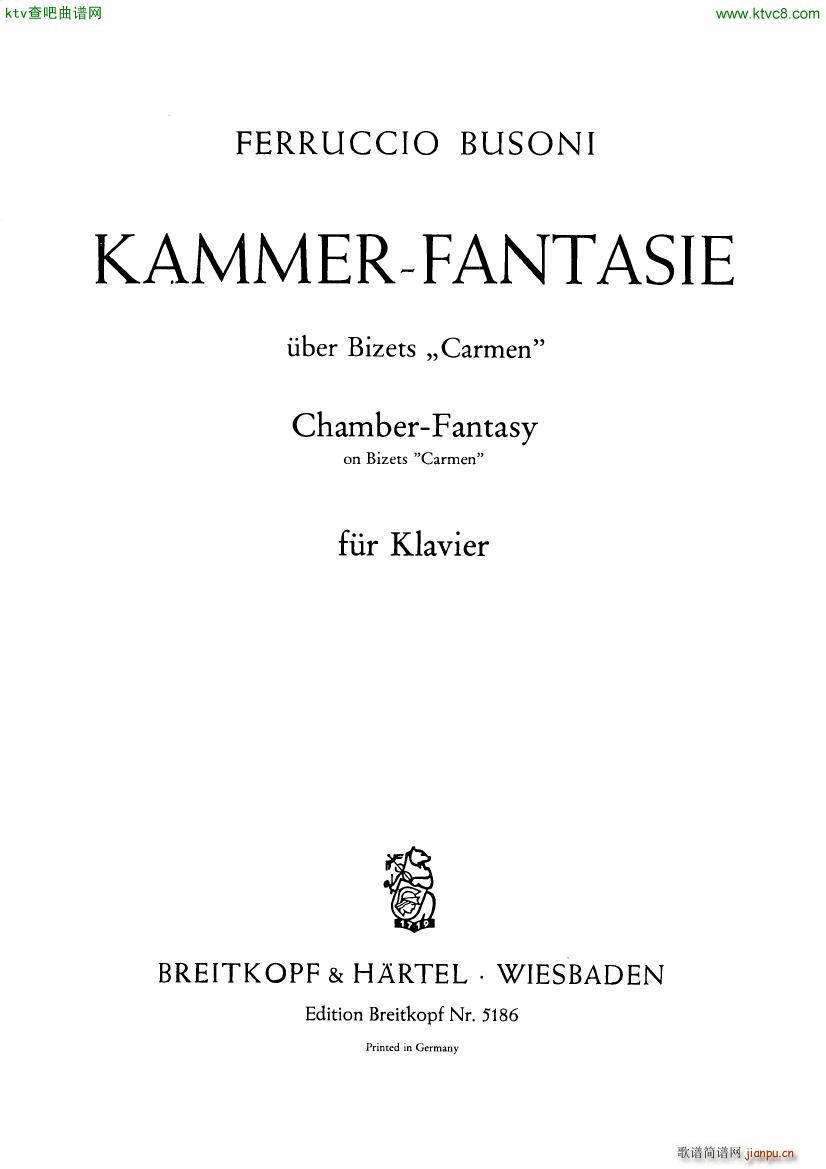 Busoni Sonatina 6()1