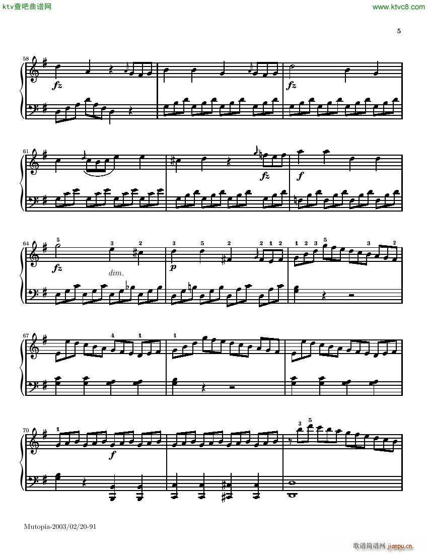 clementi op36no5()5