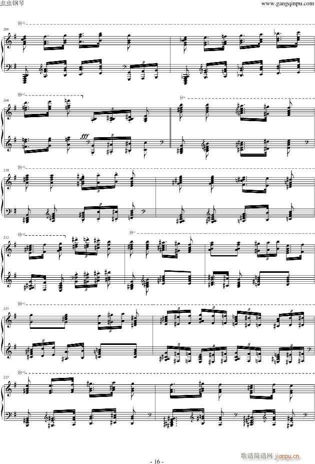 阿尔坎Op.39(钢琴谱)16