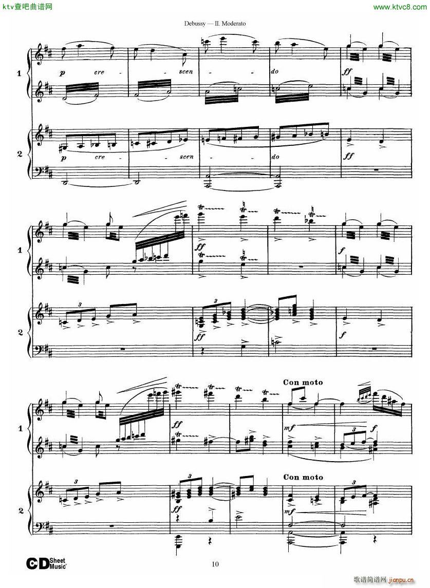 Debussy Printemps II()10