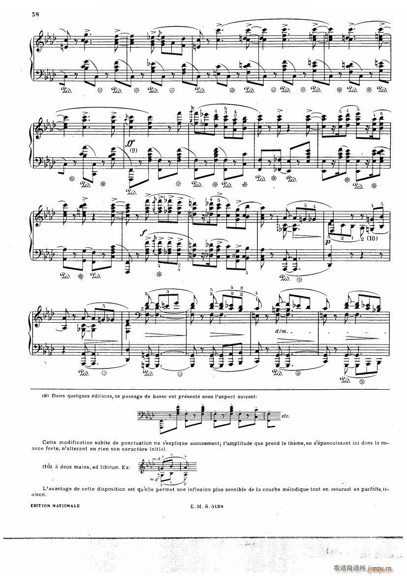 Chopin Cortot 4 Ballades()38