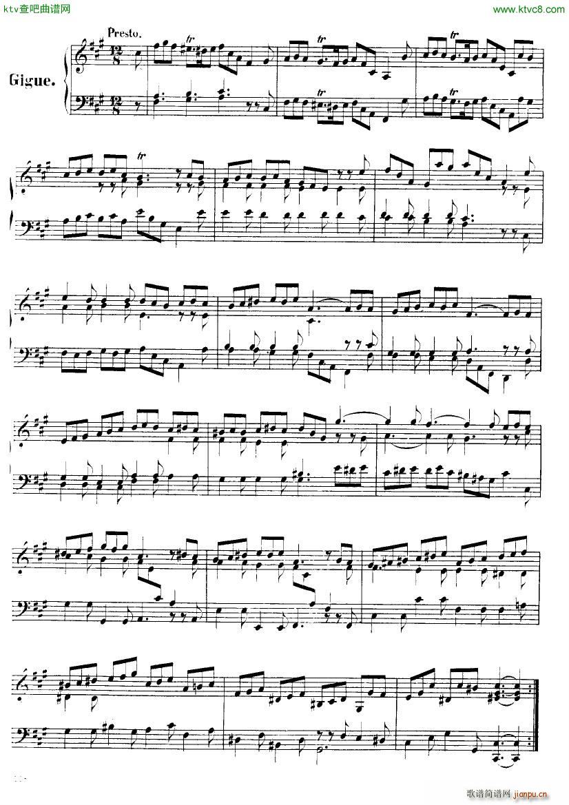 Handel Suite in F minor G204 207()5
