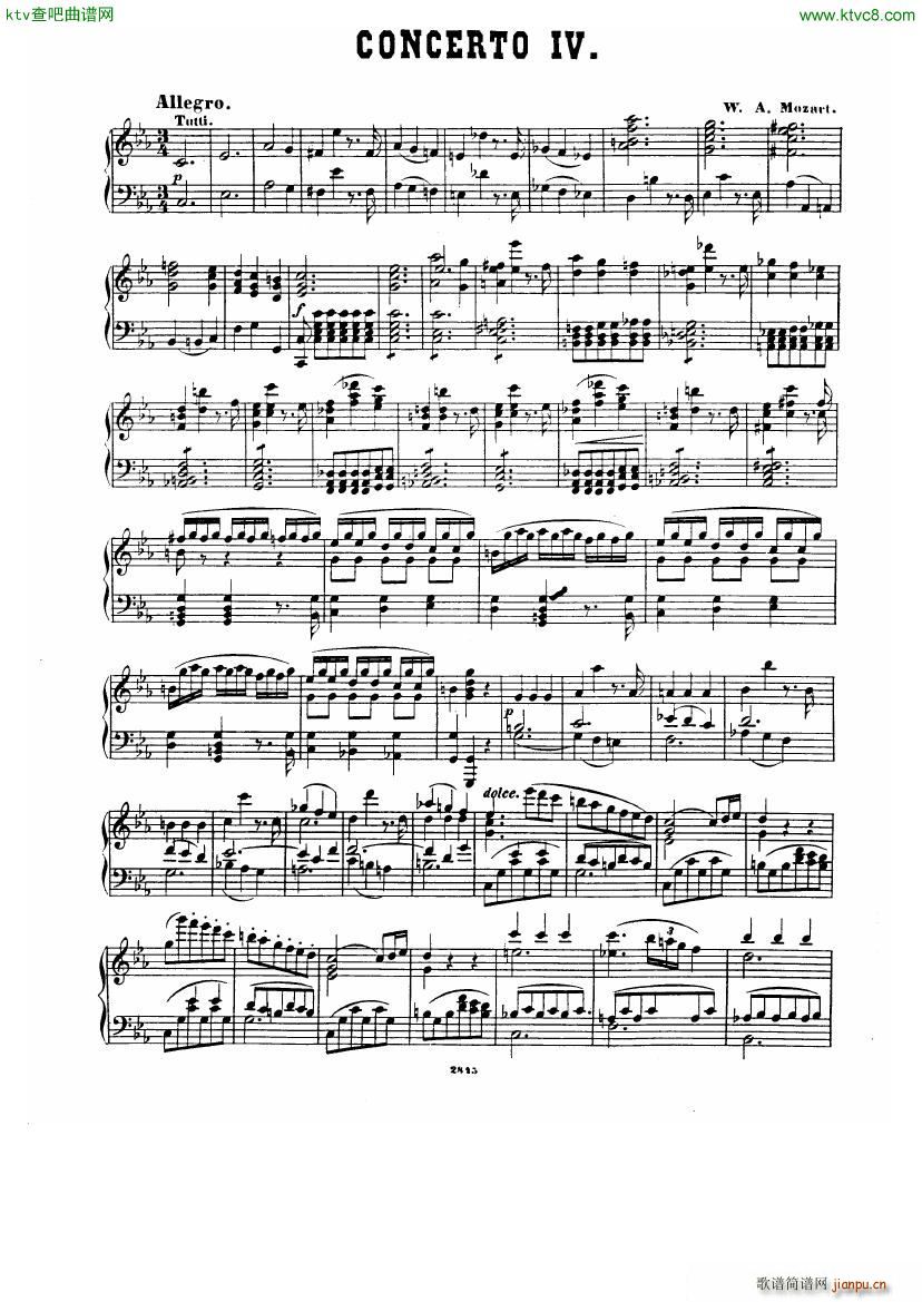 Hummel Mozart K491 Klavierkonzert()1
