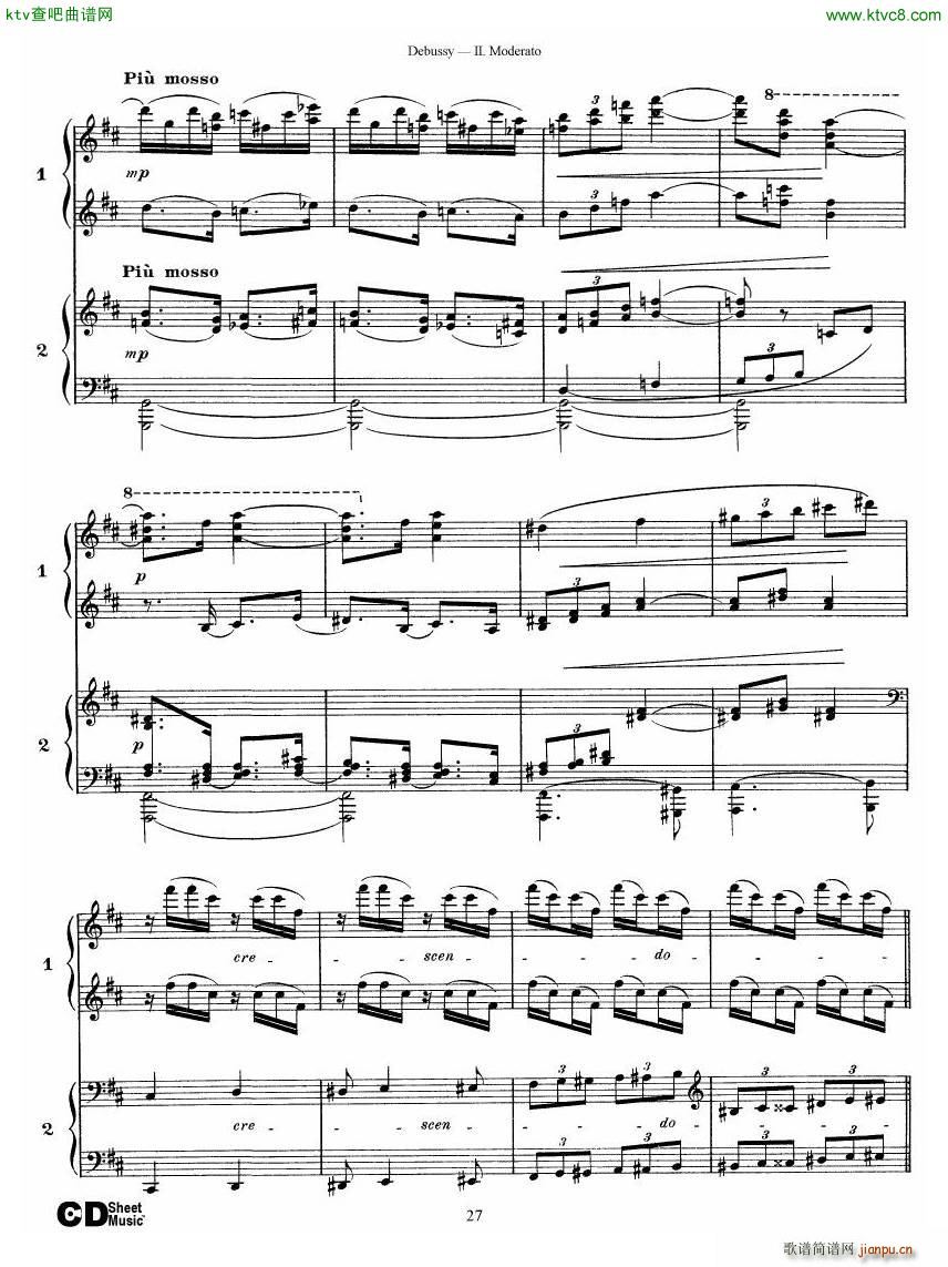 Debussy Printemps II()27