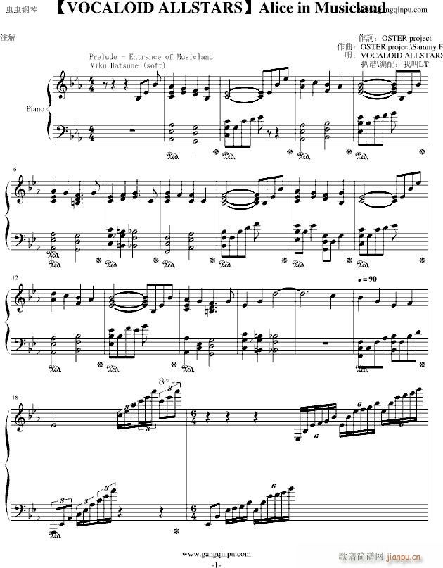 Alice in Musicland Vocaloid allstar()1