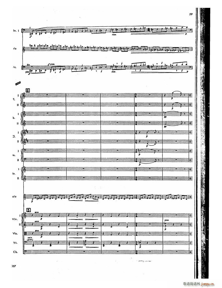 Barber op 14 Violin Concerto Score ()18
