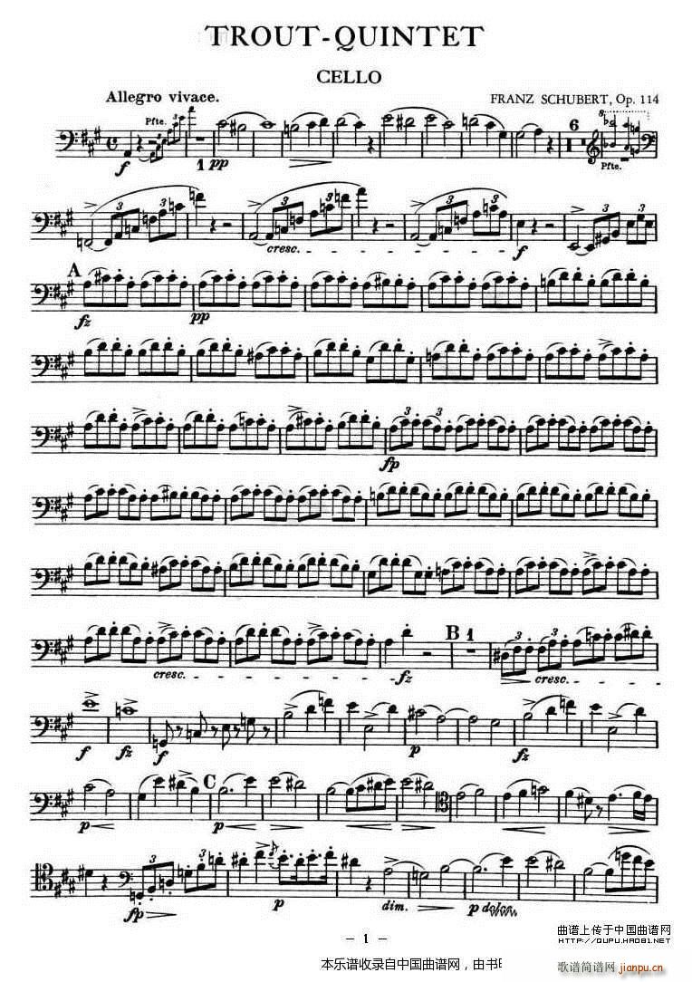 TROUT QUARTET ()1