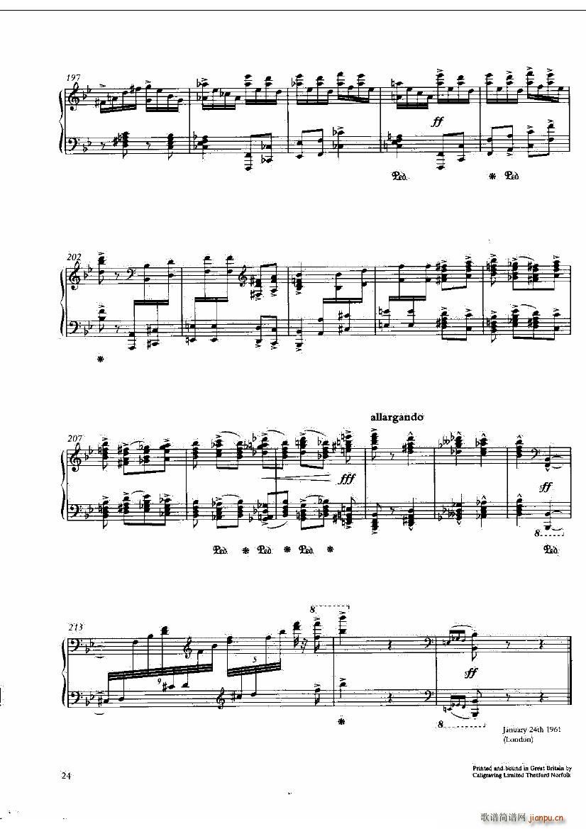 Bowen Op 160 Piano Sonata in Bb()24