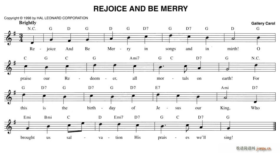 REJOICE AND BE MERRY(ʮּ)1