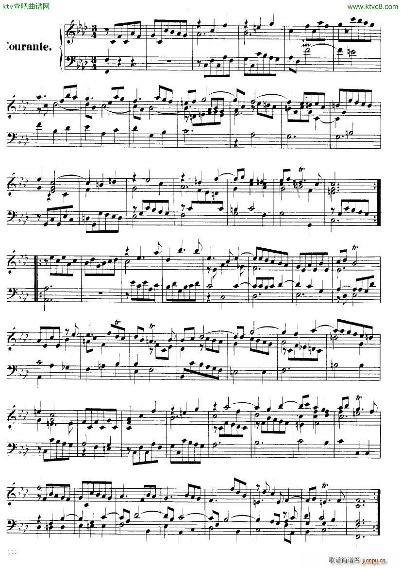Handel Suite in F minor G193 197()6