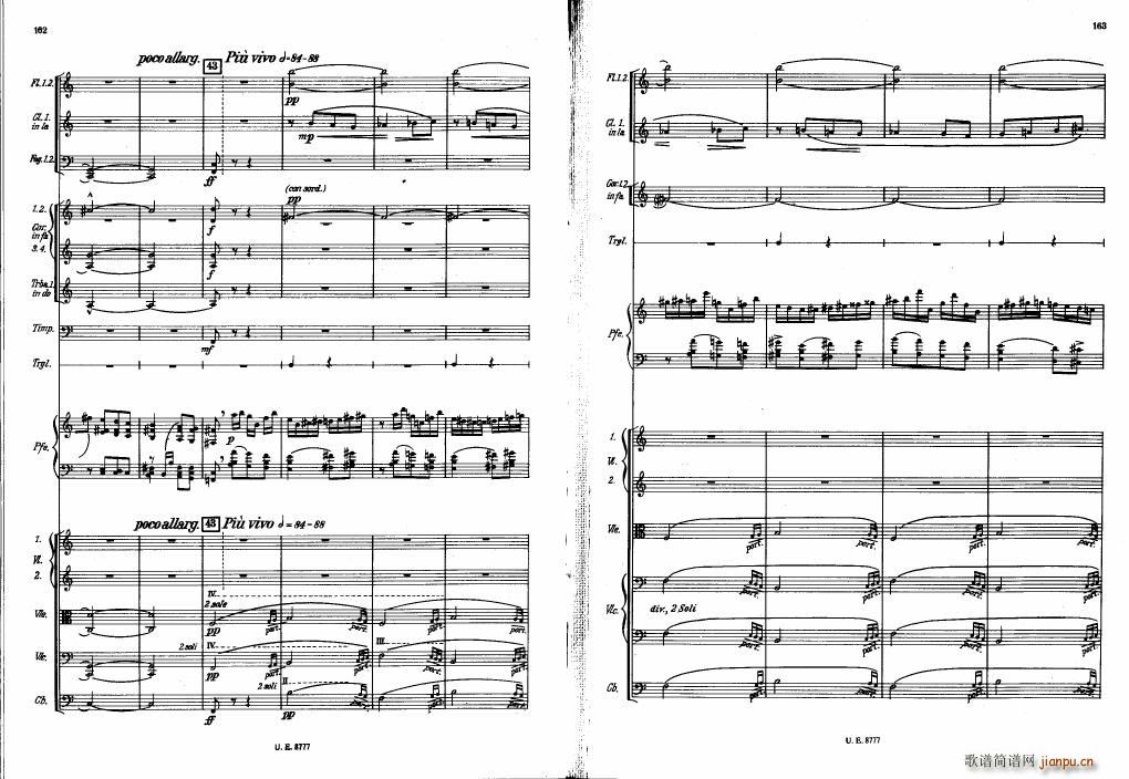 Bartok SZ 83 Piano Concerto No1 Full Score ()41