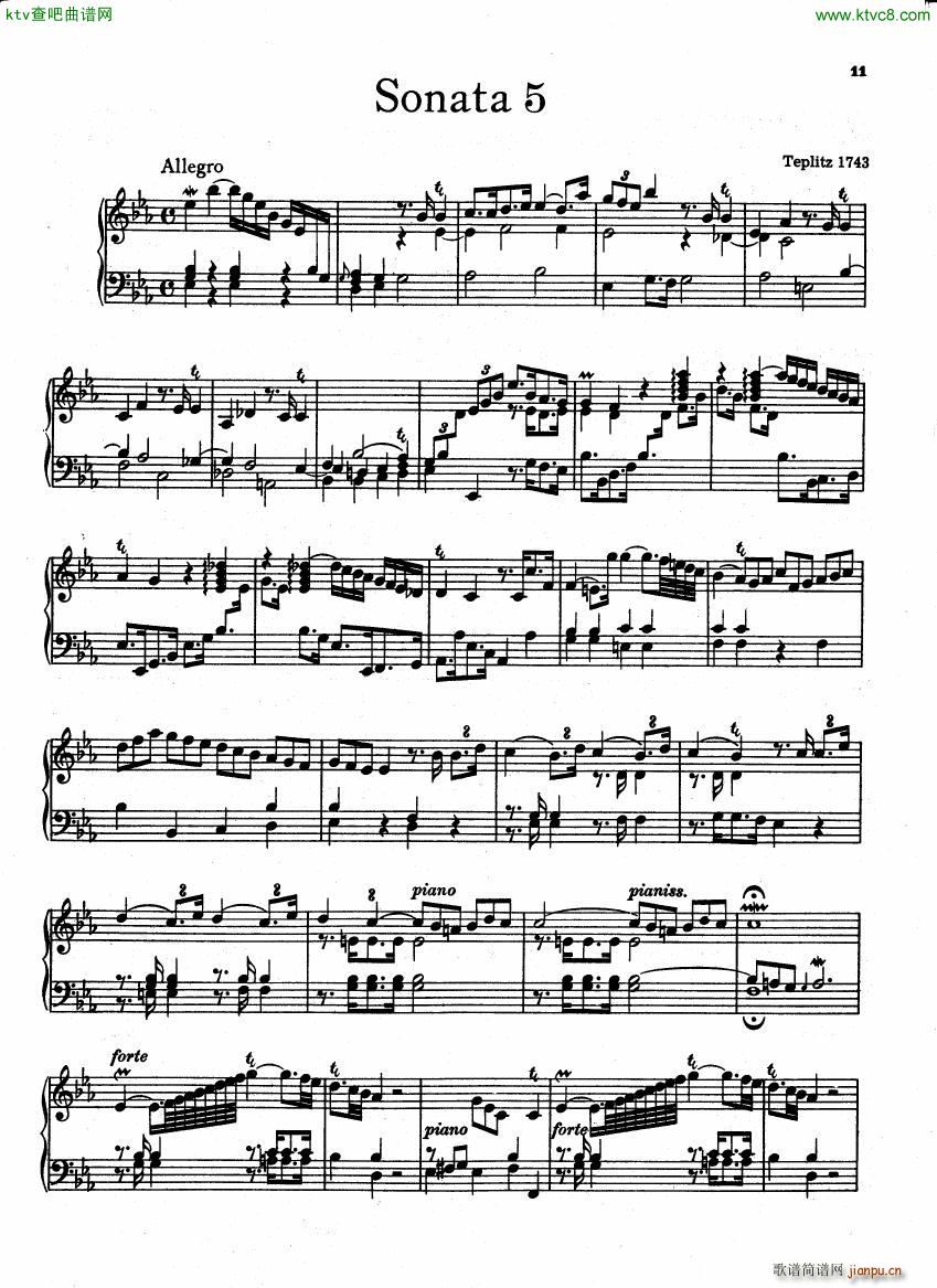 Bach CPE 6 Wurttemberg Sonatas()34
