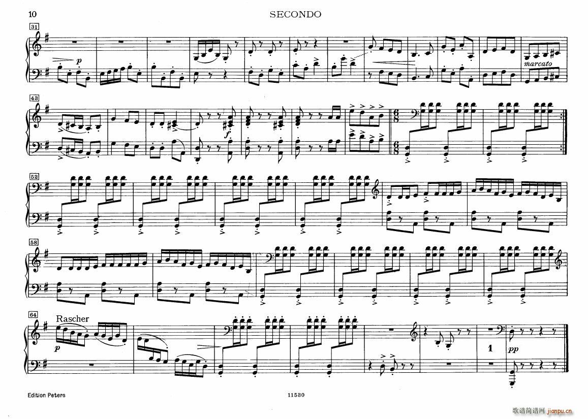 Bresgen Kuckucksuite for piano 4hands()7