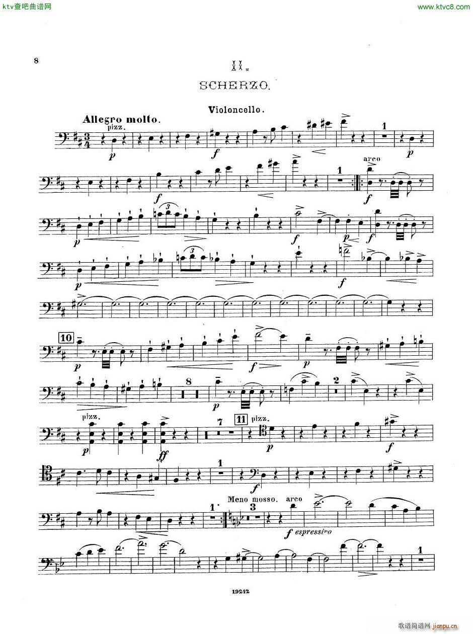 Arensky op 32 Piano Trio No 1 in D minor 1894 ()40