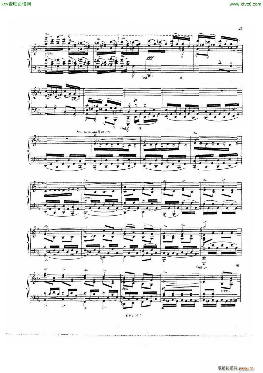 Chaminade 21 PianoSonata()22