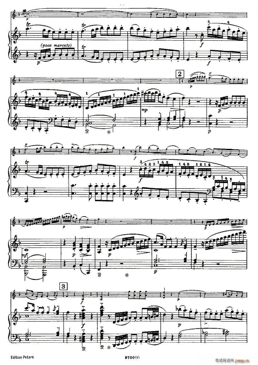 Mozart Violin Sonata No 7 KV 376 С(С)11