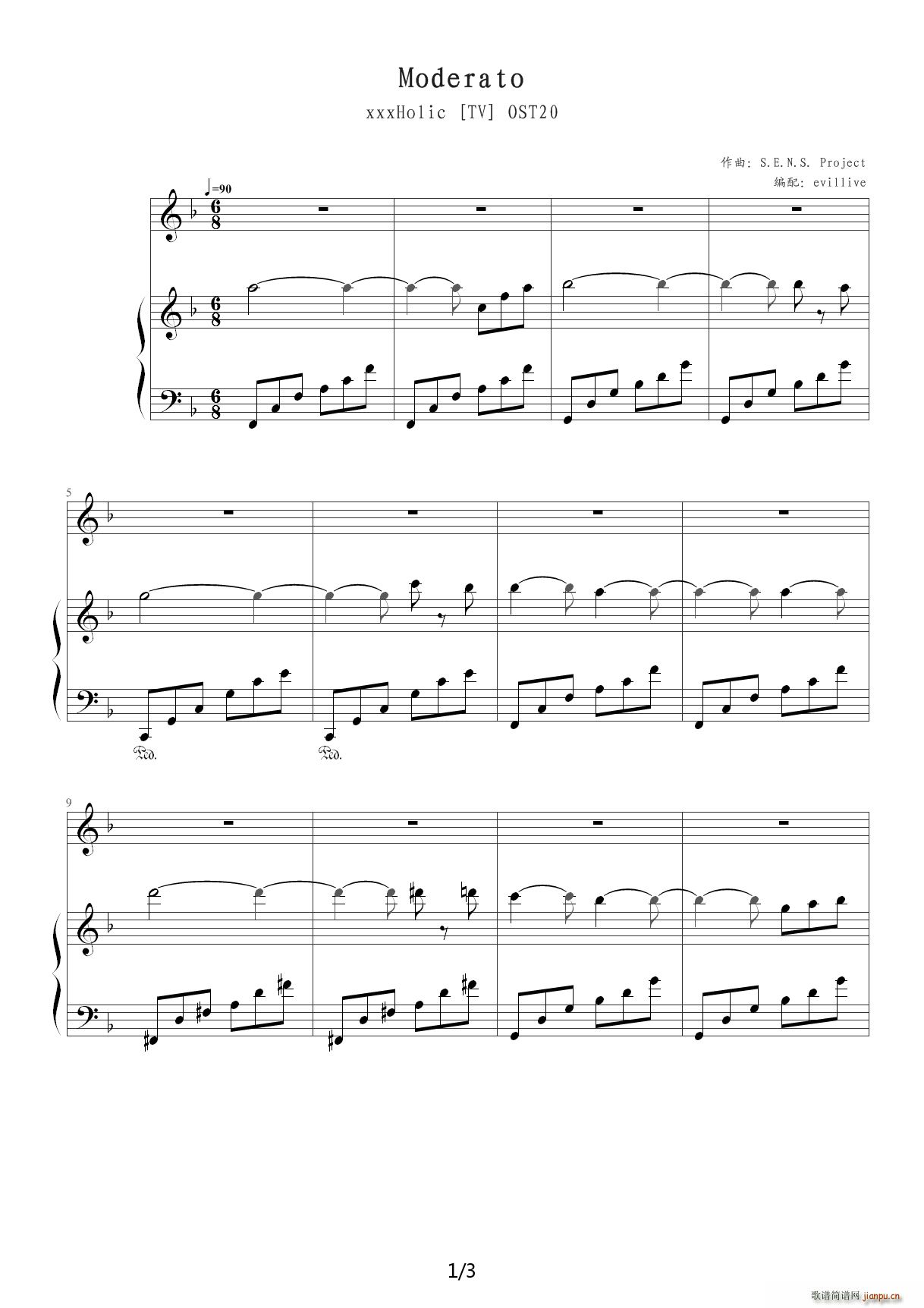 Moderato F()1