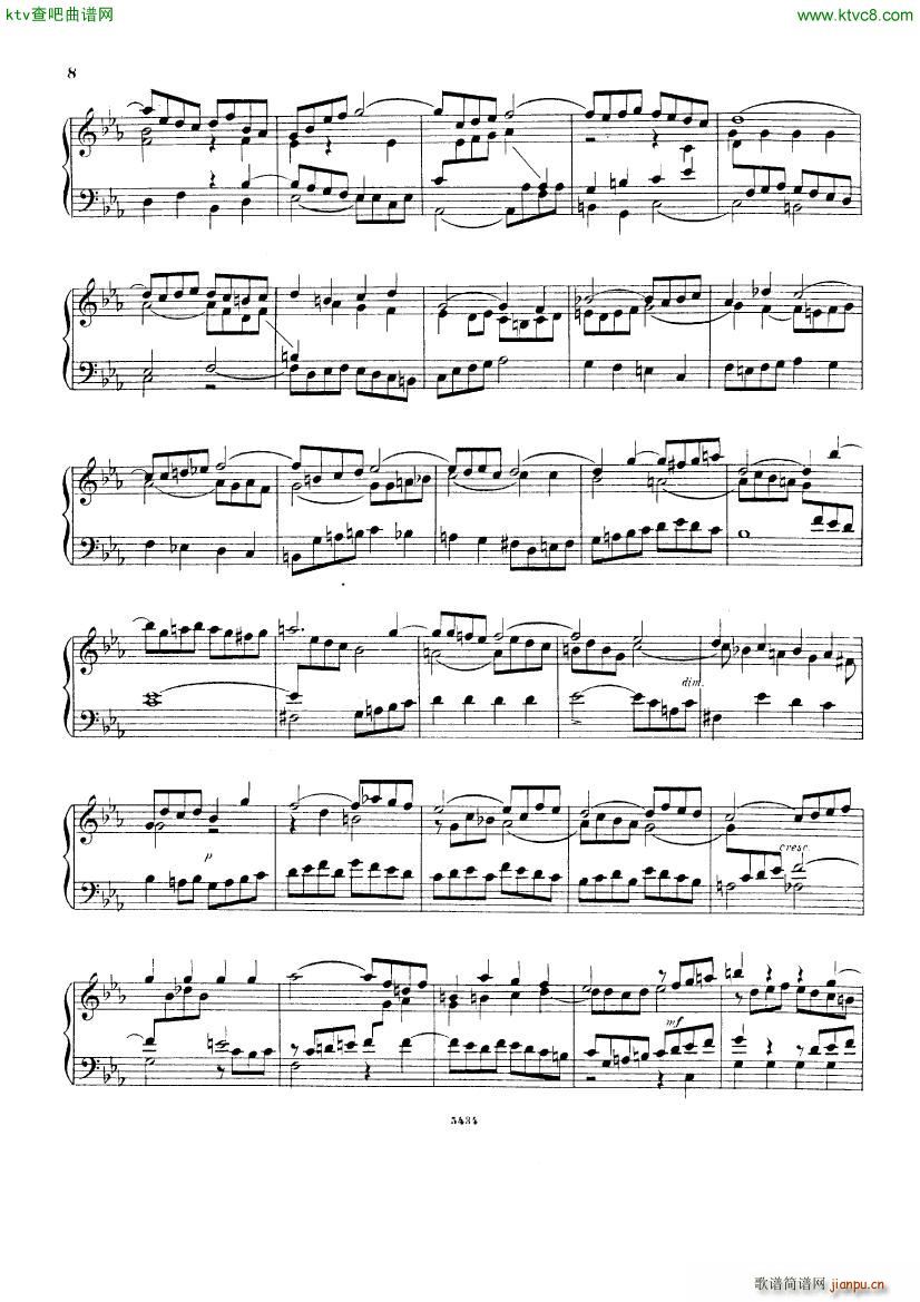 Bach D Albert Prelude and fugue in c minor()7