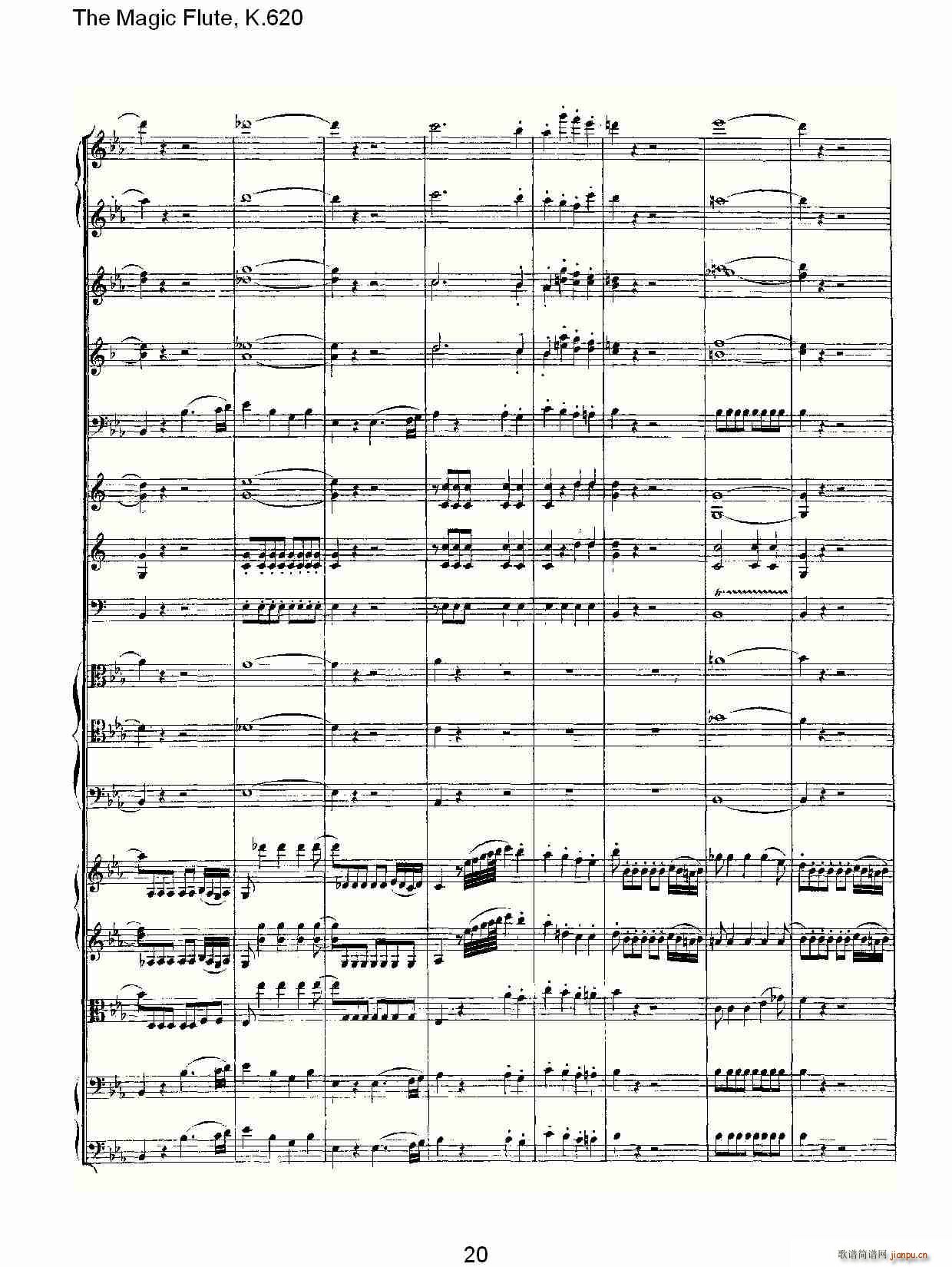 The Magic Flute, K.620(ʮּ)20