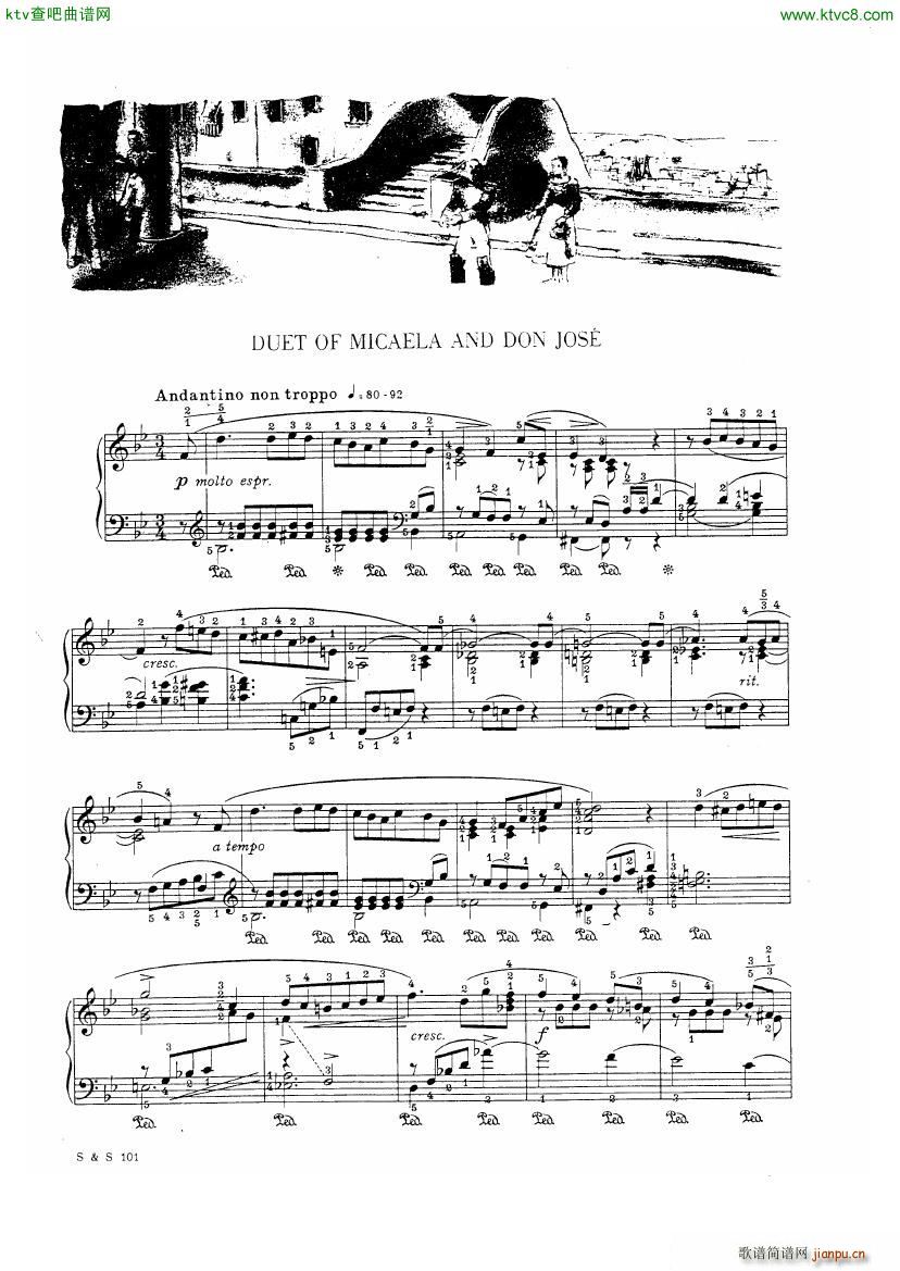 Bizet Godowsky Carmen()14