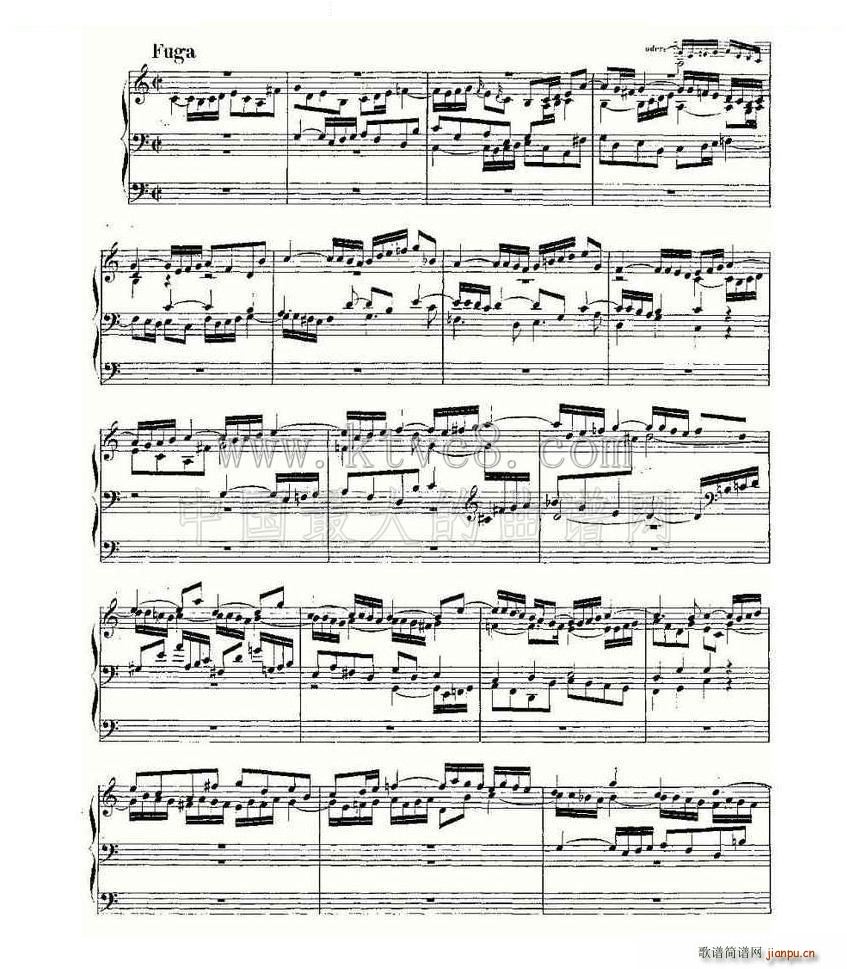Prelude and Fugue in C Major BWV 547 ܷ(ʮּ)5