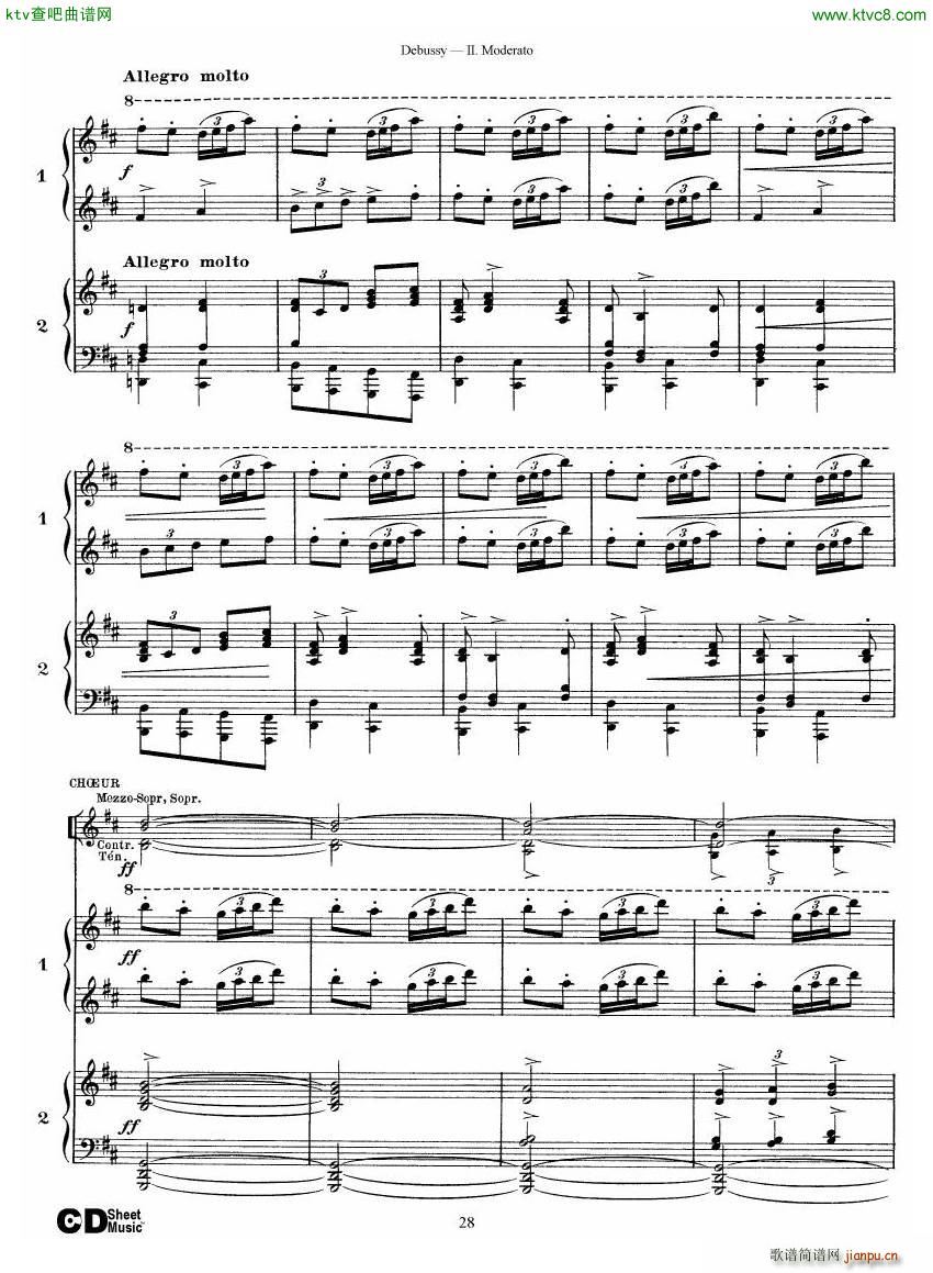 Debussy Printemps II()28