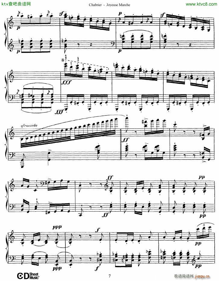 Chabrier Joyeuse Marche()7