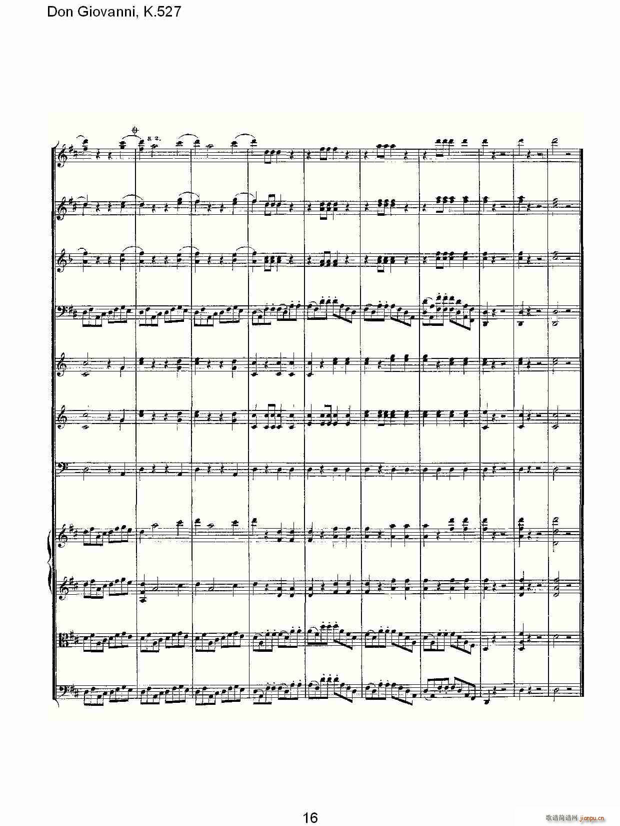 Don Giovanni, K.527(ʮּ)16