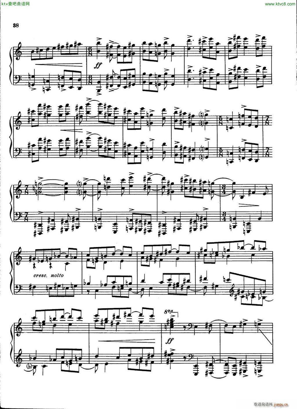 Carter Piano Sonata()38