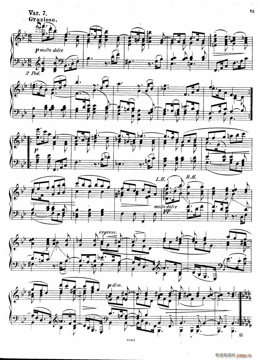 Brahms Stark Haydn Variations pno solo()12