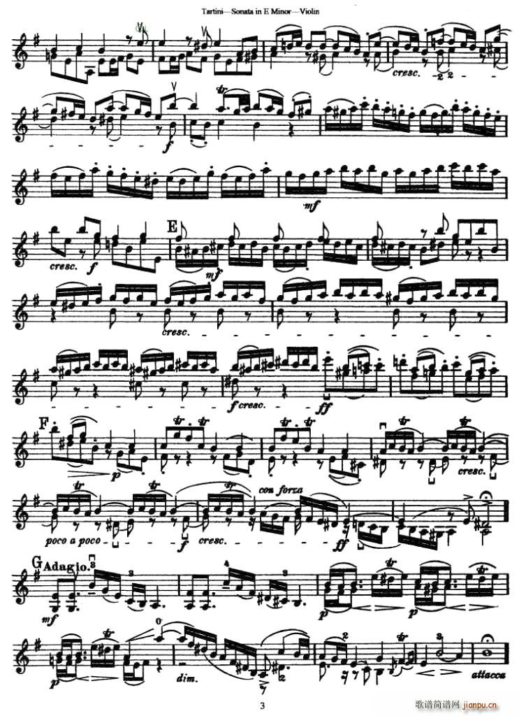 Sonata in E Minor(ʮּ)3