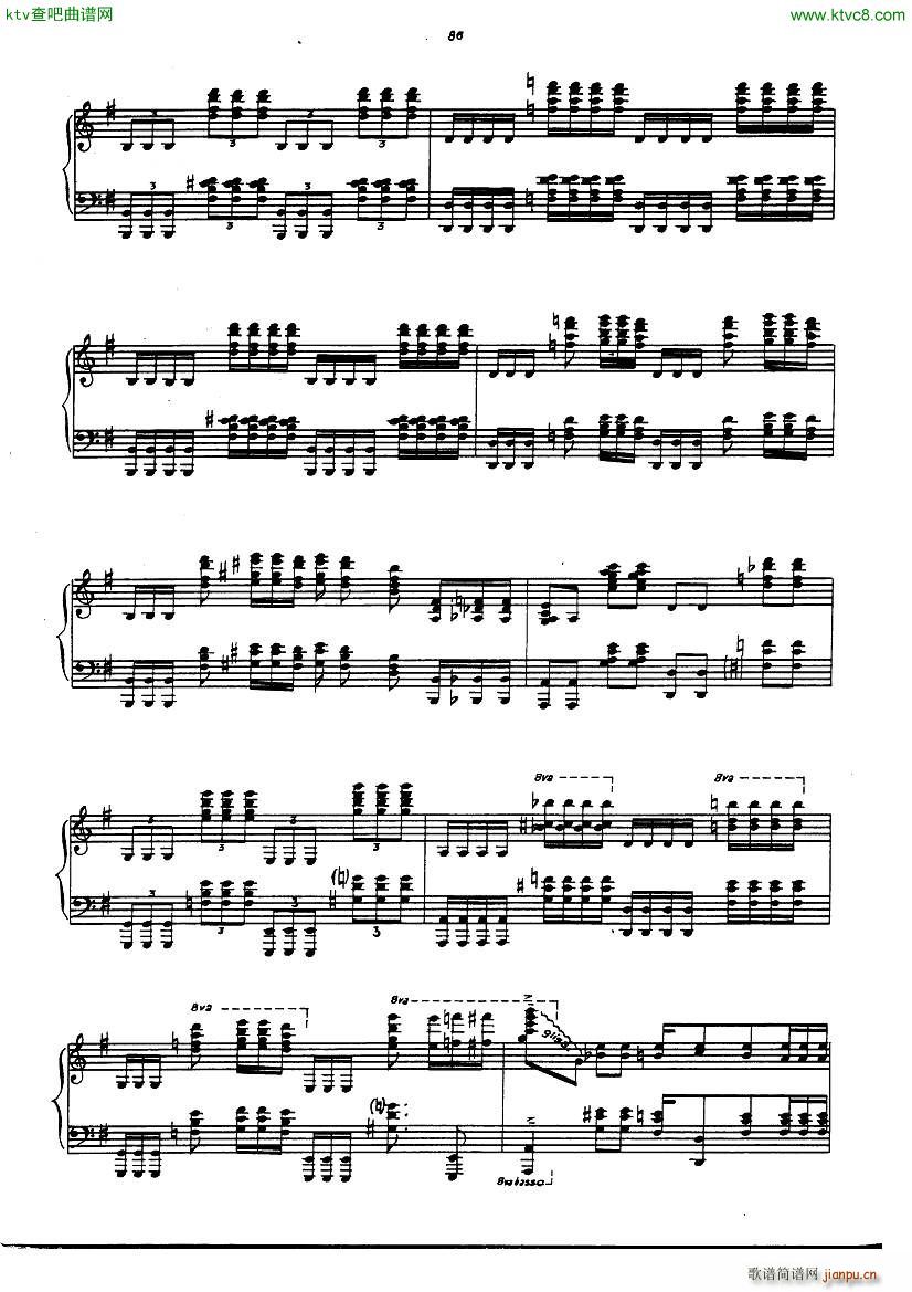 gulda variations on light my fire()12