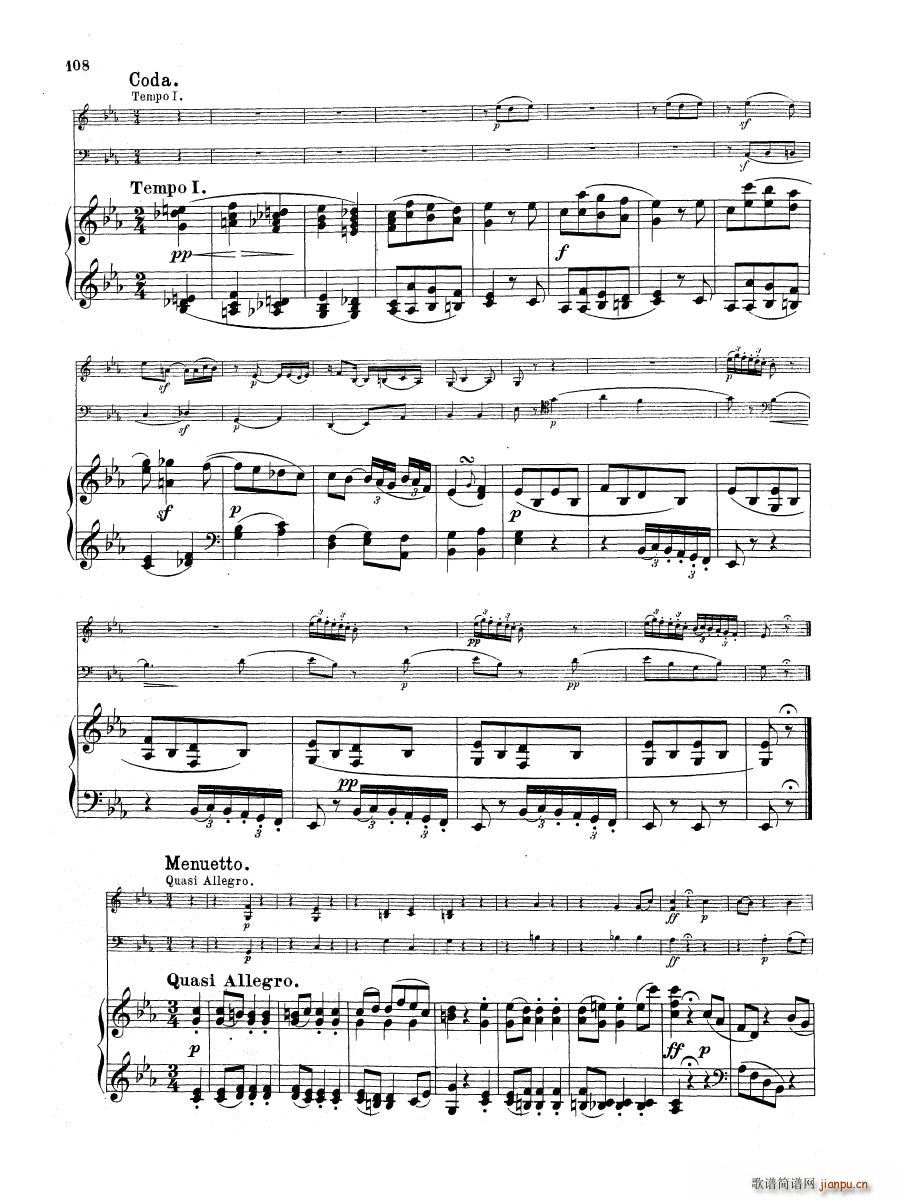 Beethoven op 1 no 3 Piano Trio()20