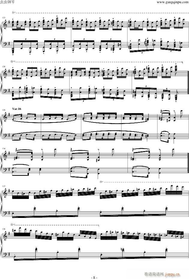 阿尔坎Op.39(钢琴谱)8