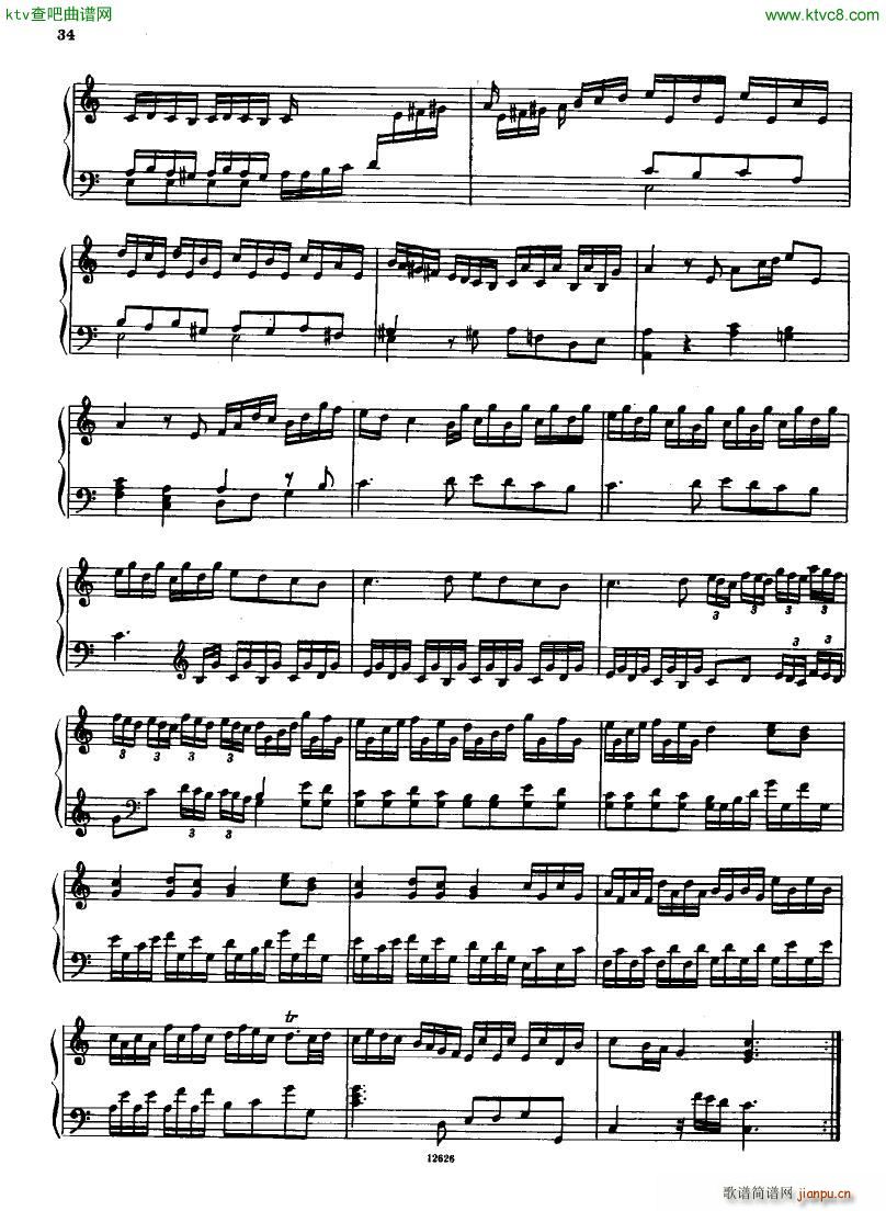 H ndel 1 Suiten for Piano Book 2()35