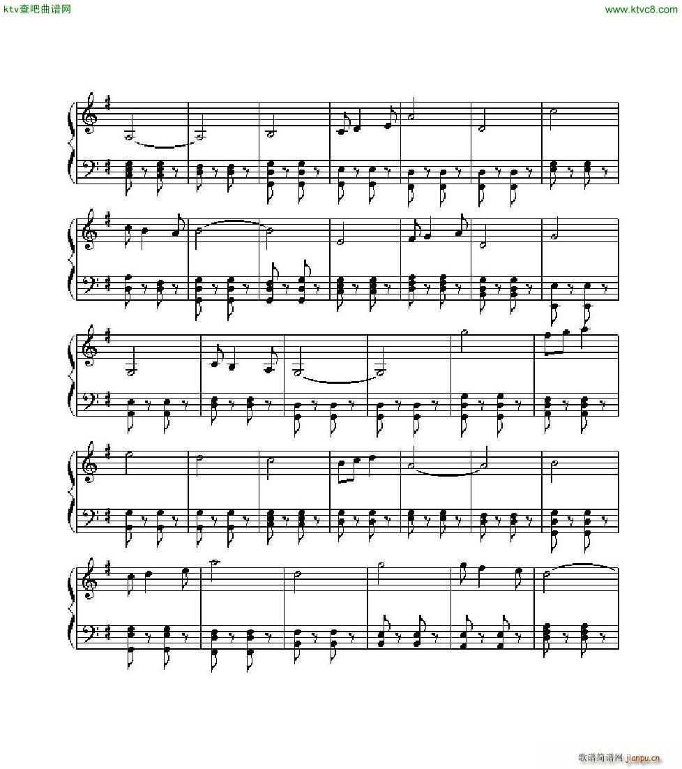 Elgar Pomp and Circumstance Op 39(钢琴谱)5