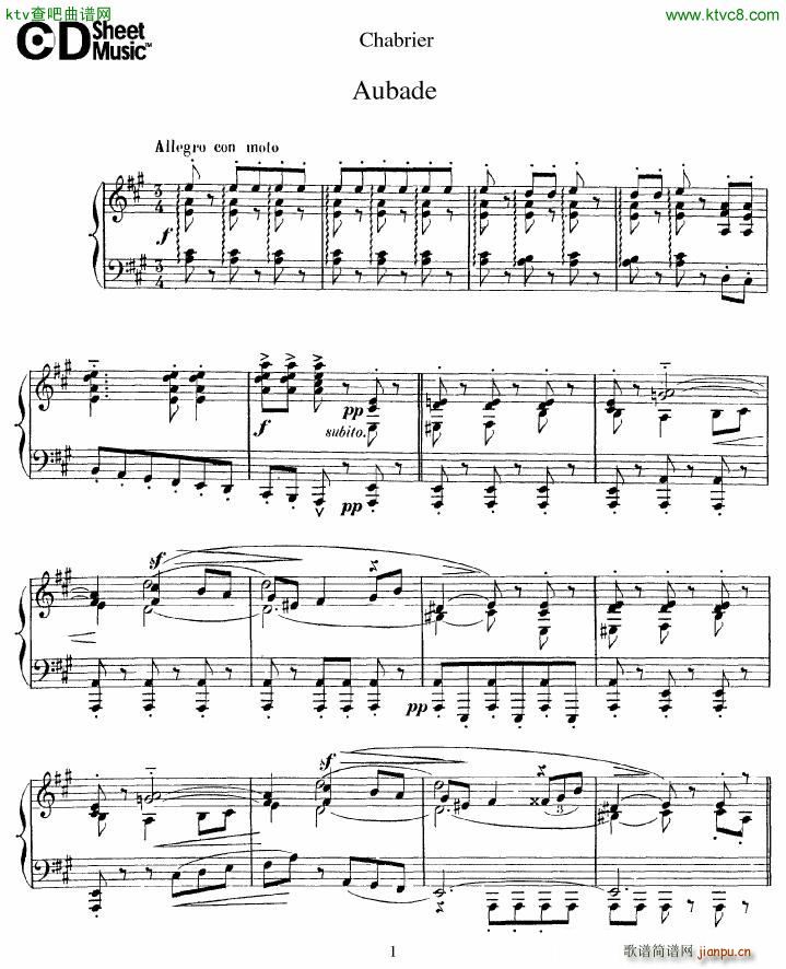 Chabrier Aubabe()1