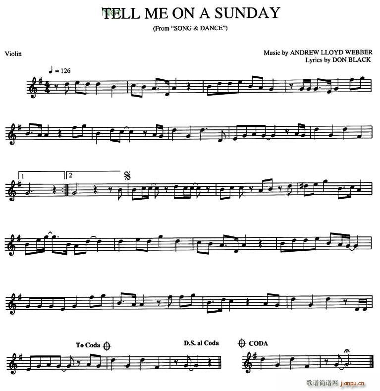 TELL ME ON A SUNDAY(ʮּ)1