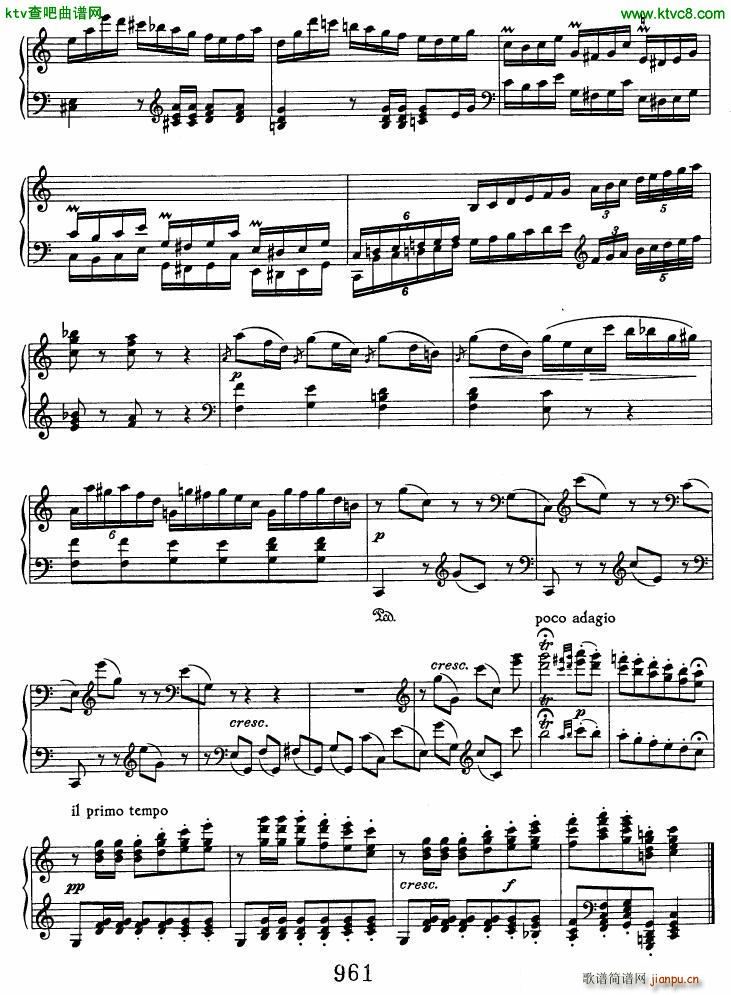 Beethoven op 89 Polonaise in C()8
