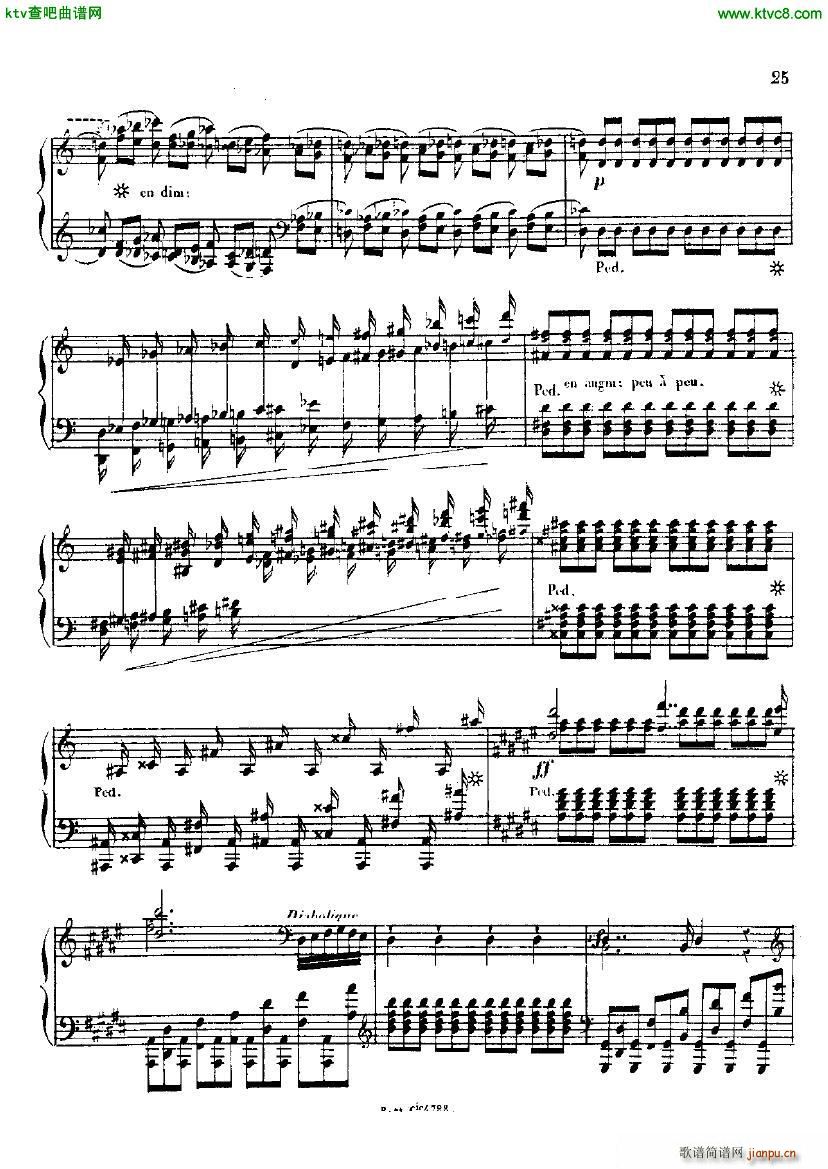 Alkan op 33 Grande Sonata part 1()25