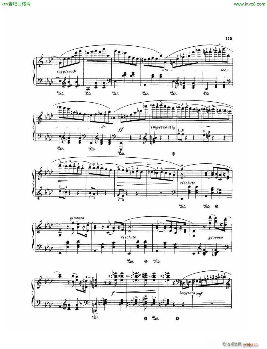 Chopin Op 42 No 5 Waltz in Ab major()8